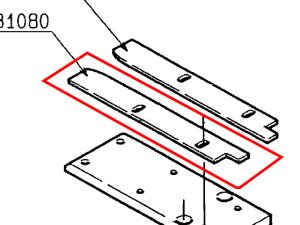 81080 GUIDE PLATE