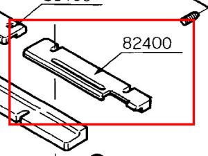 82400 GUIDE PLATE