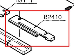 82410 GUIDE PLATE