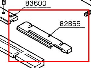 82855 GUIDE PLATE