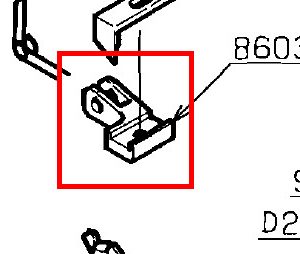 86030 FEED FINGER HOLDER