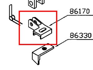 86170 FEED FINGER HOLDER