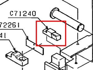 C71240 SHEAR BLADE (A)