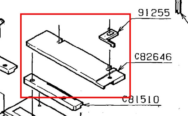 C82646 GUIDE PLATE