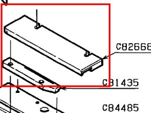 C82668 GUIDE PLATE