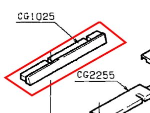 CG1025 GUIDE PLATE