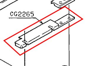 CG2265 GUIDE PLATE
