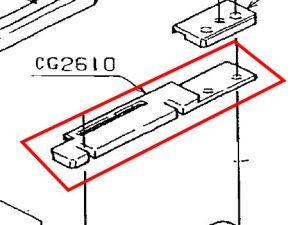 CG2610 GUIDE PLATE