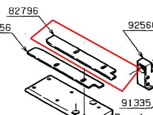 82796 GUIDE PLATE