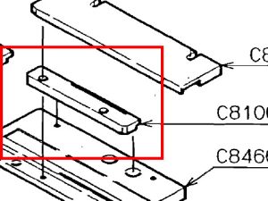 C81005 GUIDE PLATE