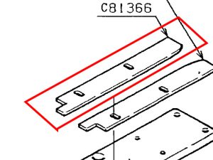 C81366 GUIDE PLATE