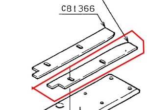 C82806 GUIDE PLATE