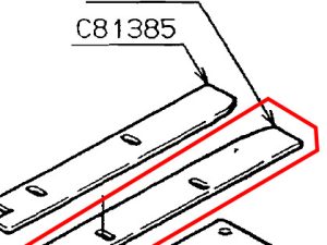 C82835 GUIDE PLATE