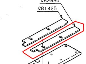 C82885 GUIDE PLATE