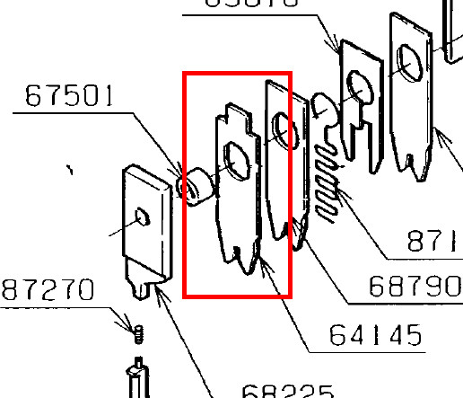 64145 CRIMPER (B) - JST