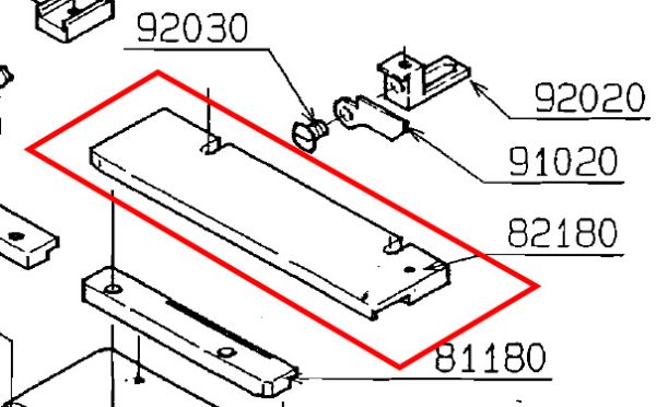 82180 GUIDE PLATE