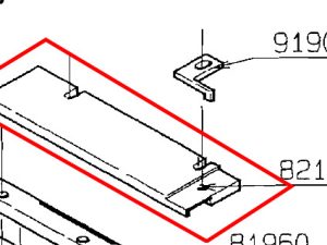 82195 GUIDE PLATE