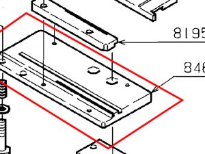 84620 FEED PLATE