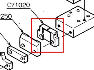 C71020 SHEAR BLADE (A)