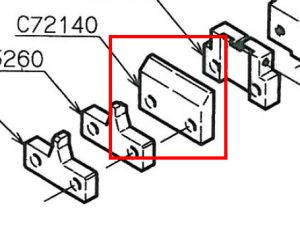 C72140 SHEAR BLADE (B)