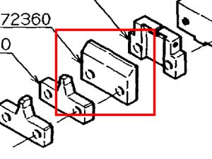 C72360 SHEAR BLADE (B)