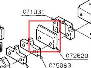 C72620 SHEAR BLADE (B)