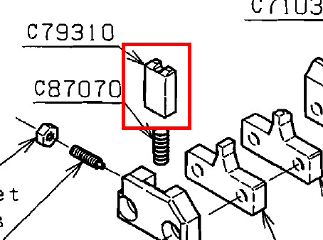 C79310 WIRE SUPPORT