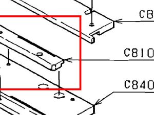 C81055 GUIDE PLATE