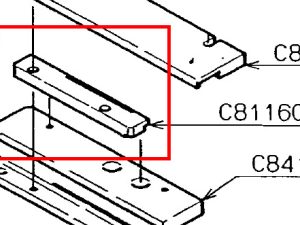 C81160 GUIDE PLATE