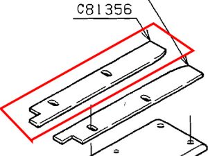 C81356 GUIDE PLATE