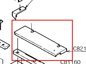 C82160 GUIDE PLATE