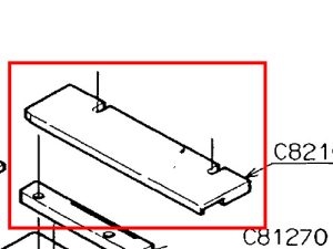 C82163 GUIDE PLATE