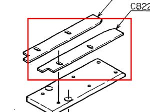 C82205 GUIDE PLATE