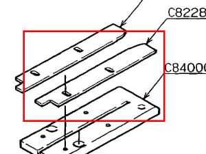C82280 GUIDE PLATE