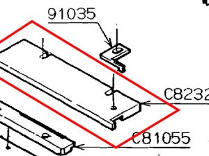 C82325 GUIDE PLATE