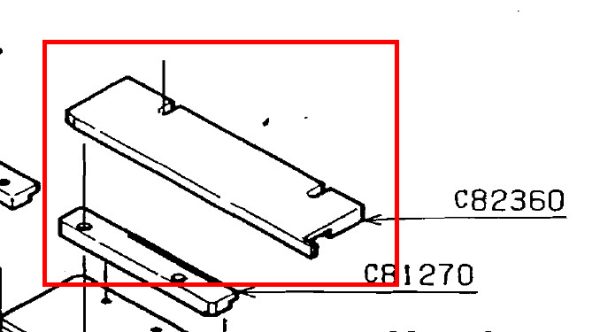 C82360 GUIDE PLATE