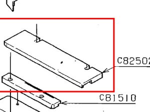 C82502 GUIDE PLATE