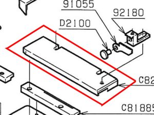 C82638 GUIDE PLATE