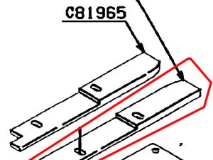 C82728 GUIDE PLATE