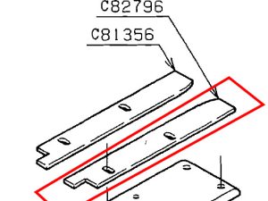 C82796 GUIDE PLATE