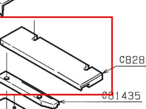 C82895 GUIDE PLATE