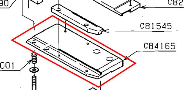 C84165 FEED PLATE