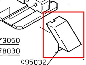 C95032 SCRAP COVER